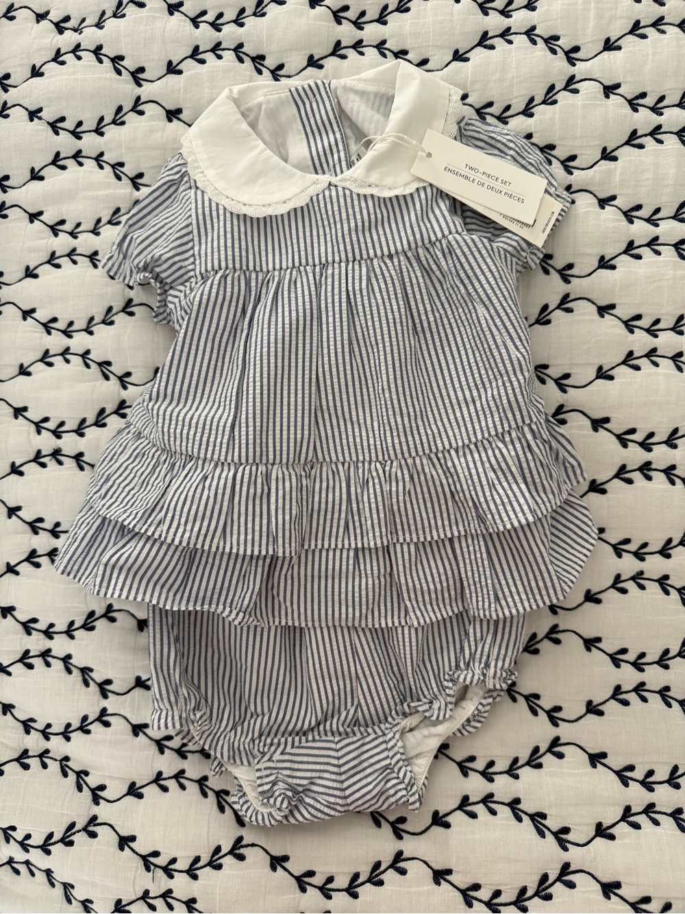 Striped Janie and Jack Baby Dress